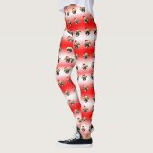 Leggings de Noël pour Pug (Gauche)
