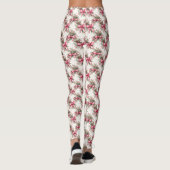 Leggings de Noël roses (Dos)