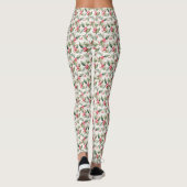 Leggings de Noël roses (Dos)