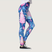 Leggings de Noël roses (Droite)