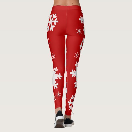 Leggings de Noël Snowflake ! (Dos)