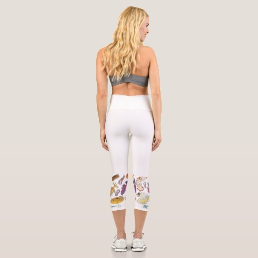 Leggings de Nudibranche Capri (Verso)