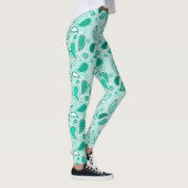 leggings de paisley verte (Droite)
