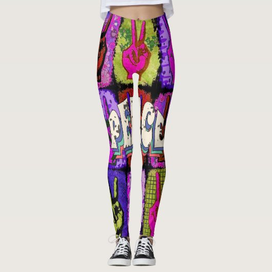 Leggings de paix (Devant)