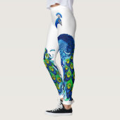 Leggings de paon bleu (Gauche)