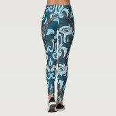 Leggings de papillon Abstrait (Dos)