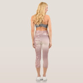 Leggings de Parties scintillant or rose (Verso)