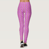 Leggings de Parties scintillant rose et or (Dos)