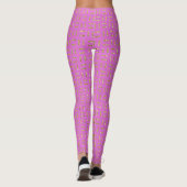 Leggings de Parties scintillant rose et or (Dos)
