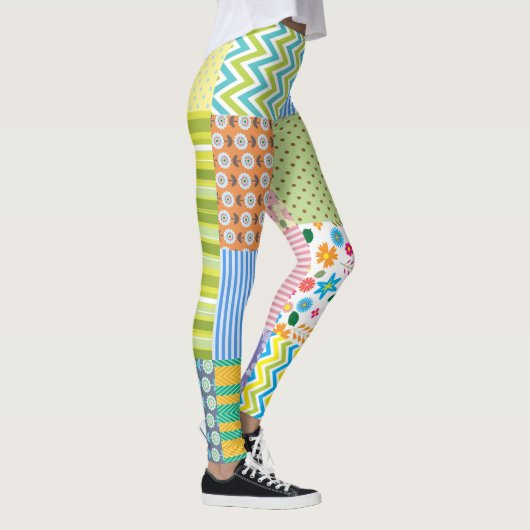 Leggings de Patchwork pour femmes (Droite)