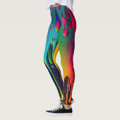 Leggings de peinture à goutte - Joli (Gauche)