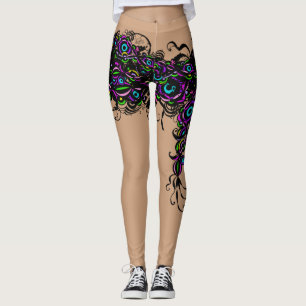 Leggings de peinture corporelle