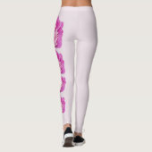 Leggings de pivoine rose de l'Indiana (Dos)