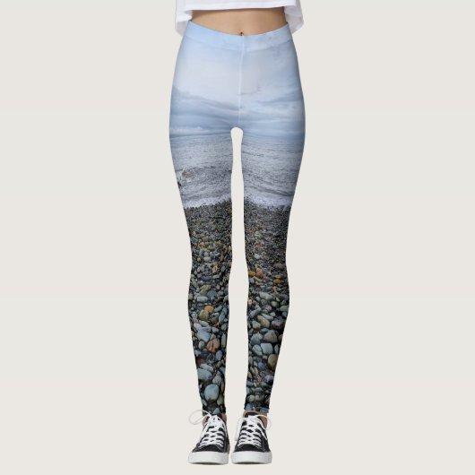 Leggings de plage de galets (Devant)