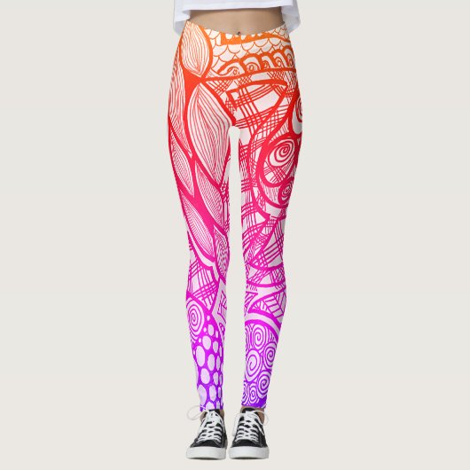 Leggings de pleine longueur par Laurie Petersen (Devant)
