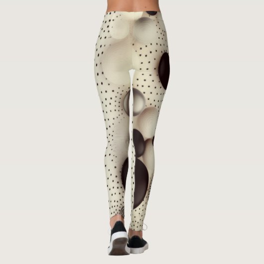 Leggings de points dalmatiens (Dos)