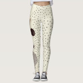 Leggings de points dalmatiens (Devant)