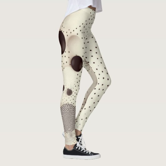 Leggings de points dalmatiens (Droite)