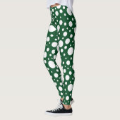 Leggings de points verts (Gauche)