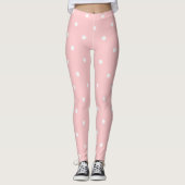 Leggings de Polka rose (Devant)