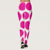 Leggings de Polka rose (Dos)