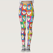 Leggings de Pop Art Hamsters (Devant)