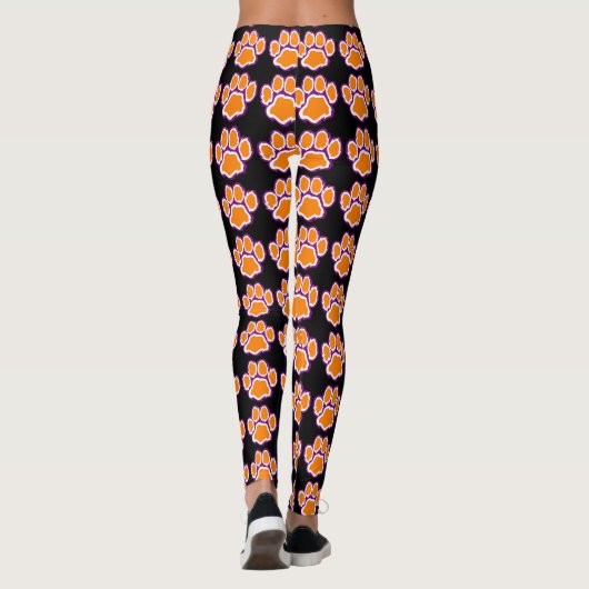 Leggings de Pop Paw Tiger (Dos)