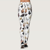 Leggings de poulets de Silkie Bantam (Dos)