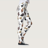 Leggings de poulets de Silkie Bantam (Droite)