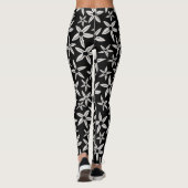 Leggings de printemps noir et blanc (Dos)