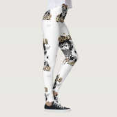Leggings de puissance dorée pour femmes (Droite)