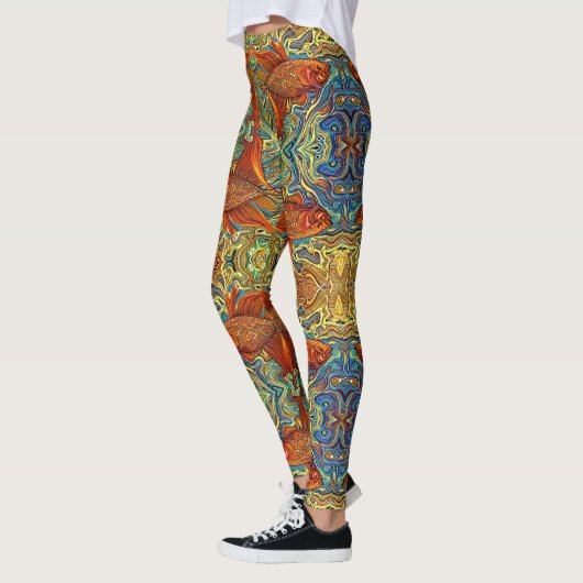 Leggings de rêve de poisson - Jolie (Gauche)