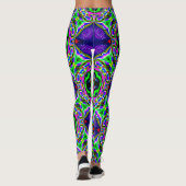 leggings de rêve violet (Dos)