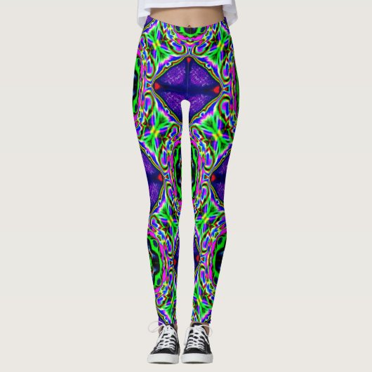 leggings de rêve violet (Devant)
