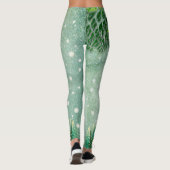Leggings de sapin vert (Dos)