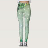 Leggings de sapin vert (Devant)