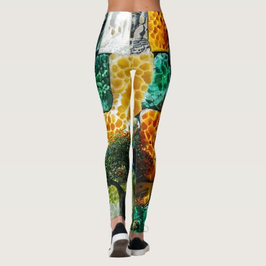 Leggings de sport de style urbain (Dos)