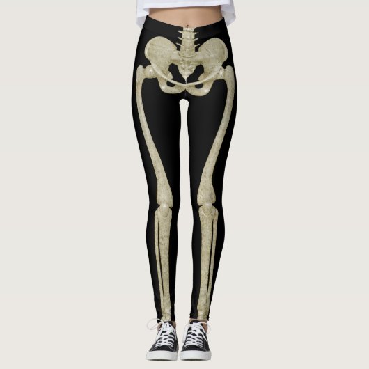 Leggings de squelette (Devant)