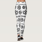 Leggings de style boho ethnique (Dos)
