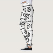Leggings de style boho ethnique (Gauche)