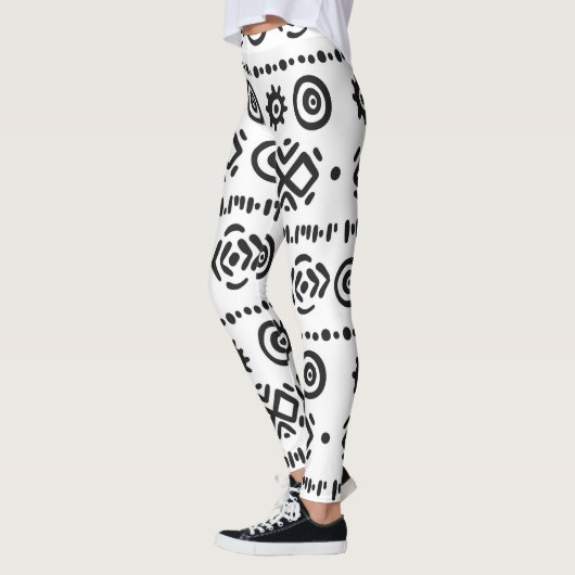 Leggings de style boho ethnique (Gauche)