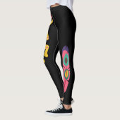 Leggings de style indien américain Kokopelli (Gauche)