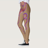 Leggings de tatouage d'octopus (Gauche)
