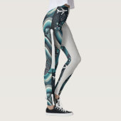 Leggings de technologies de voyage futuristes - Gl (Droite)