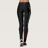 Leggings de tennis de table féminin DRAGONBAT (Dos)