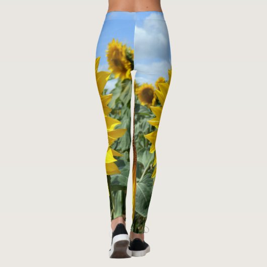 Leggings de tournesol (Dos)