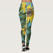 Leggings de tournesol (Dos)