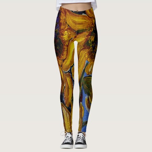 Leggings de tournesol (Devant)