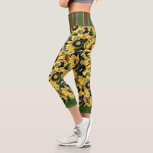 Leggings de tournesol de Capri (Gauche)