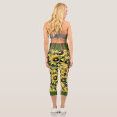 Leggings de tournesol de Capri (Verso)